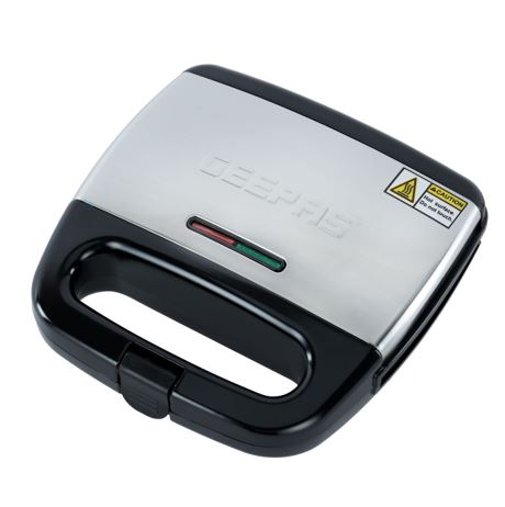 GRILL MAKER 700W-GEEPAS-MODEL-GGM6001