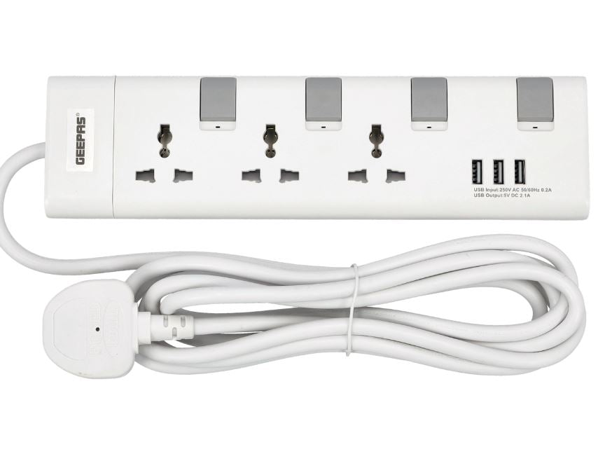 Extension Socket 3 Ways