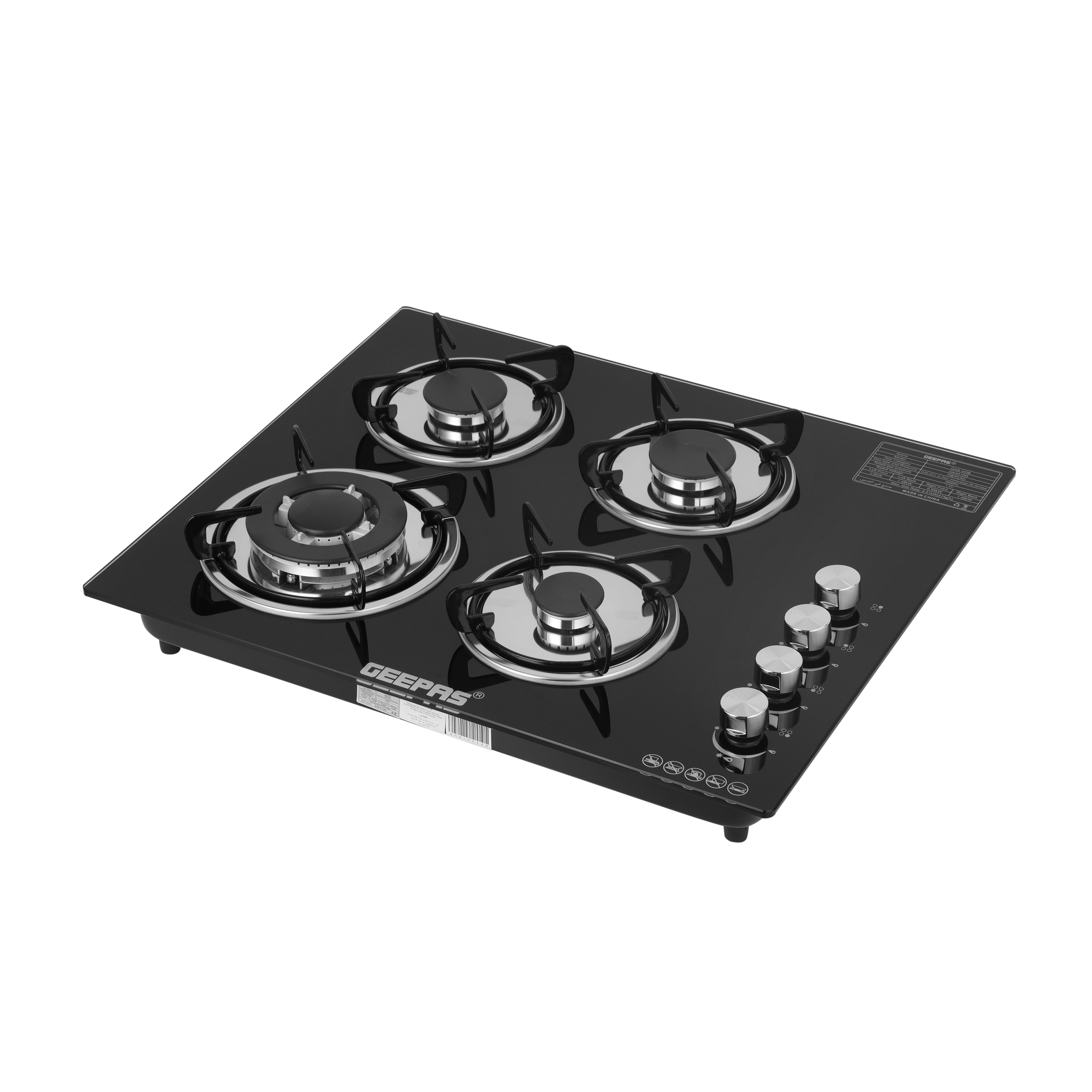 Burner Glass Gas Hob