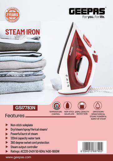 1600W Multifunctional Steam Iron