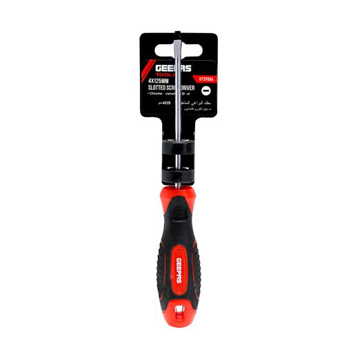 مفك براغي مسطح (SL) مقاس 4 × 125 مم