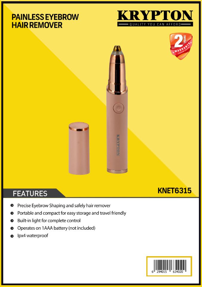TRIMMER FOR EYEBROW-KRYPTON-MODEL-KNET6315