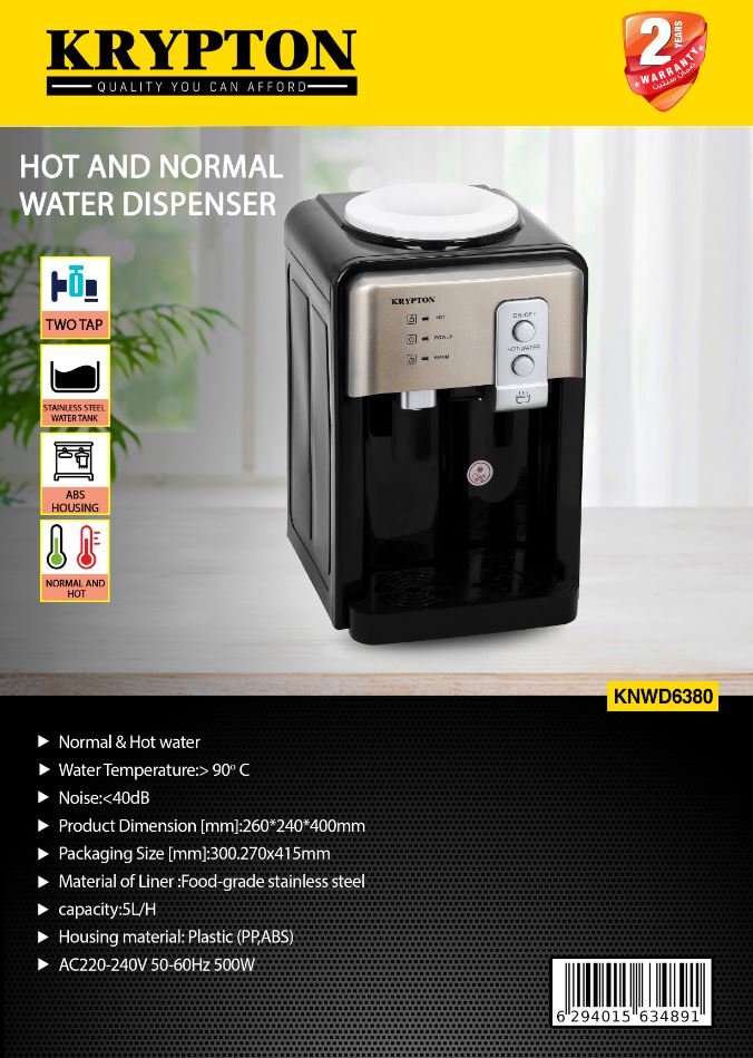 WATER DISPENSER-KRYPTON