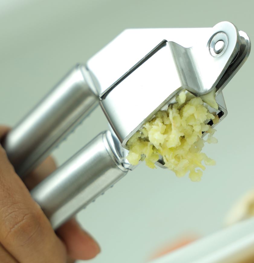 Stainless Steel Garlic Press