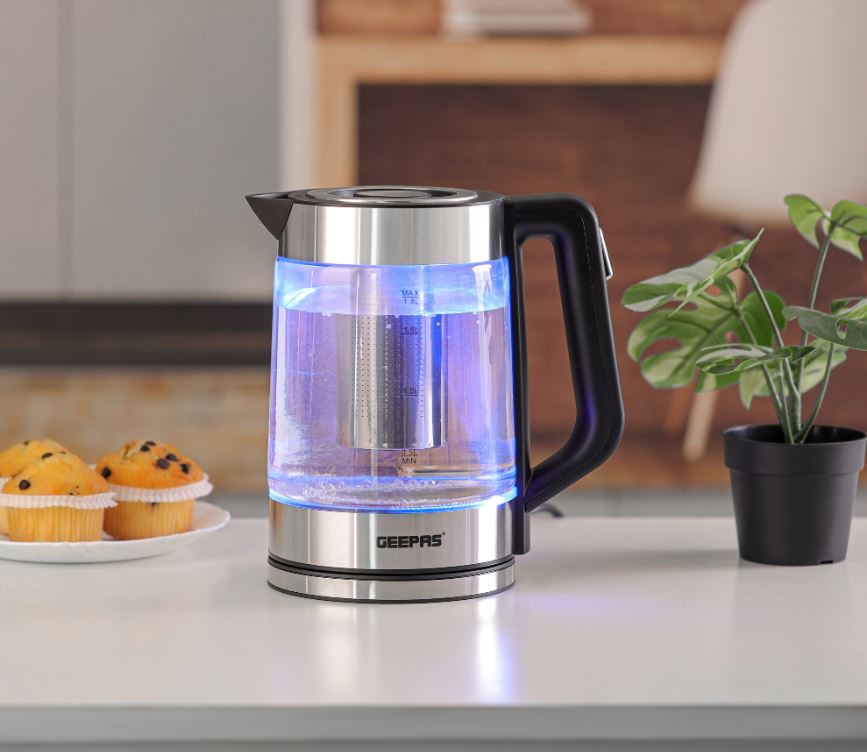 Double Layer Glass Kettle