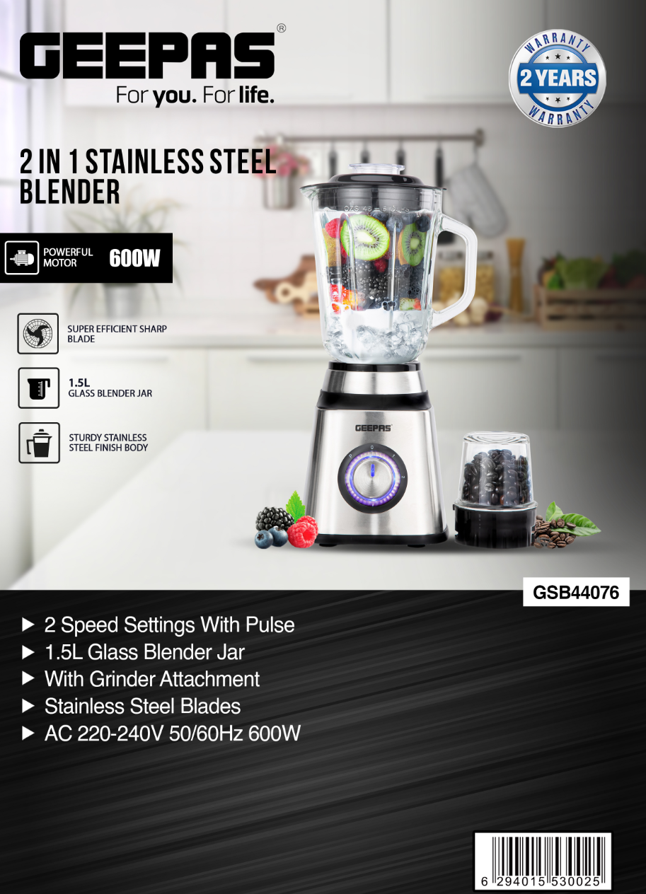 Glass Jug Blender