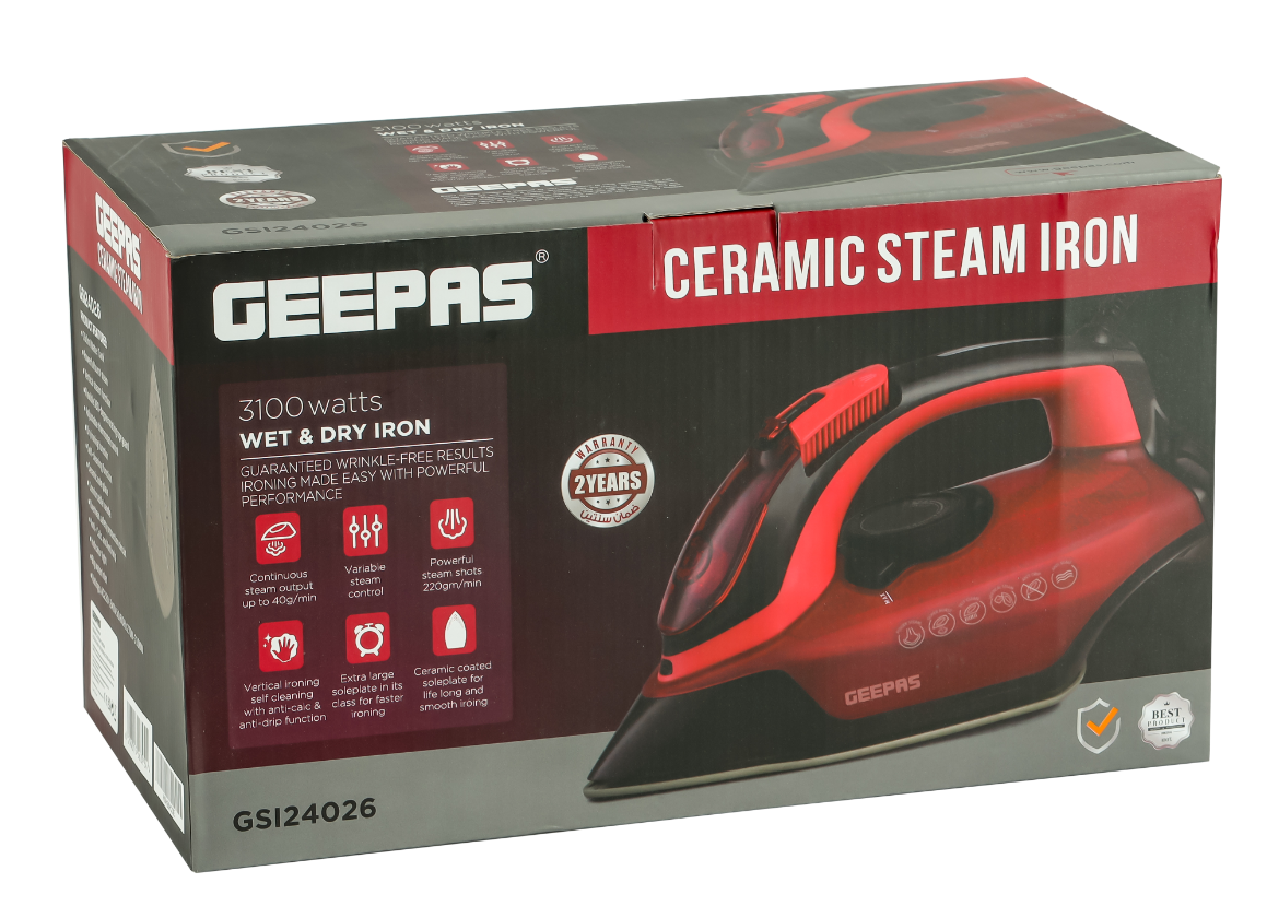 Ceramic Steam Iron